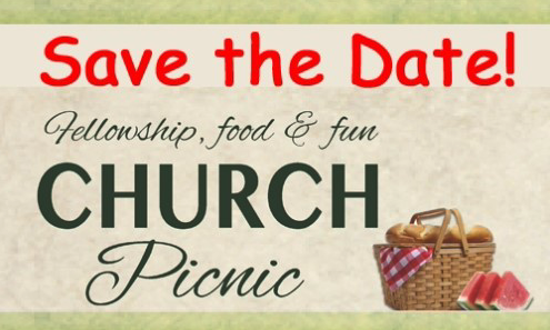 All-Church Picnic Sunday has been scheduled – August 25, 2024